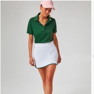 NWT Elena gingham tennis skirt